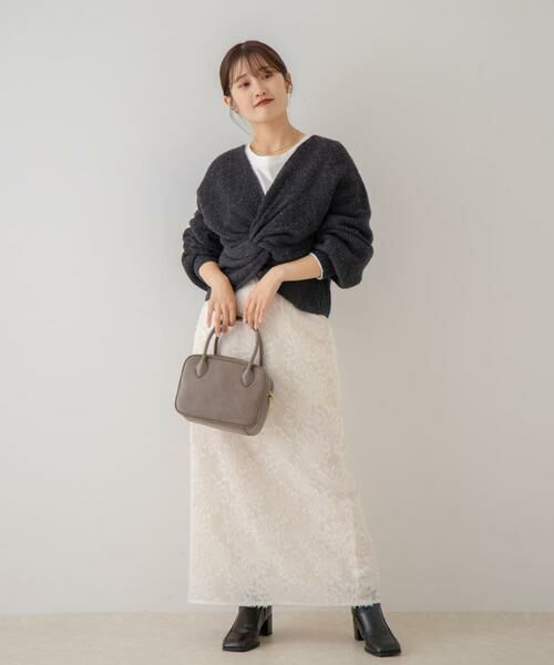 SENSE OF PLACE by URBAN RESEARCH / センスオブプレイス バイ アーバンリサーチ スカート | フラワージャガードストレートスカート | 詳細22