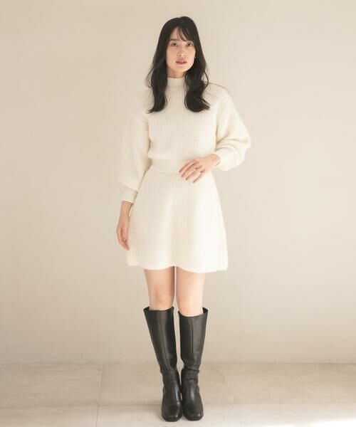 SENSE OF PLACE by URBAN RESEARCH / センスオブプレイス バイ アーバンリサーチ ワンピース | ウエストマークニットワンピース | 詳細23