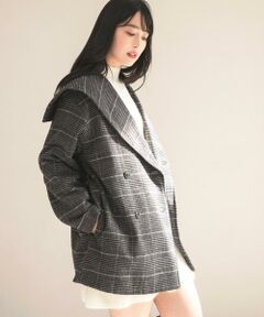 SENSE OF PLACE by URBAN RESEARCH / センスオブプレイス バイ アーバンリサーチ その他アウター | ビッグカラーミディコート