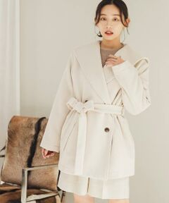 SENSE OF PLACE by URBAN RESEARCH / センスオブプレイス バイ アーバンリサーチ その他アウター | ビッグカラーミディコート