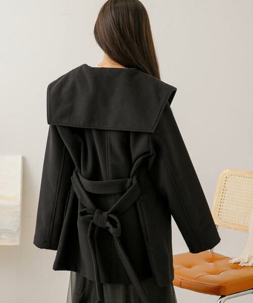 SENSE OF PLACE by URBAN RESEARCH / センスオブプレイス バイ アーバンリサーチ その他アウター | ビッグカラーミディコート | 詳細3