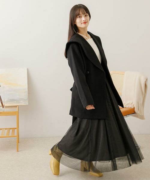 SENSE OF PLACE by URBAN RESEARCH / センスオブプレイス バイ アーバンリサーチ その他アウター | ビッグカラーミディコート | 詳細4