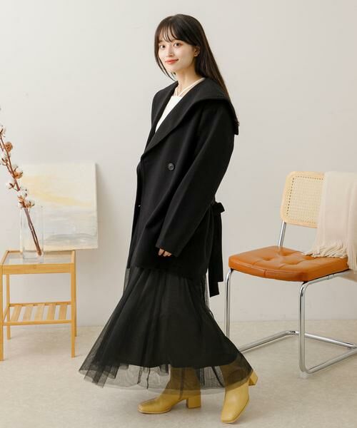 SENSE OF PLACE by URBAN RESEARCH / センスオブプレイス バイ アーバンリサーチ その他アウター | ビッグカラーミディコート | 詳細6