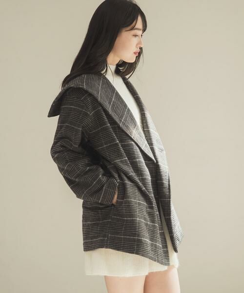 SENSE OF PLACE by URBAN RESEARCH / センスオブプレイス バイ アーバンリサーチ その他アウター | ビッグカラーミディコート | 詳細10