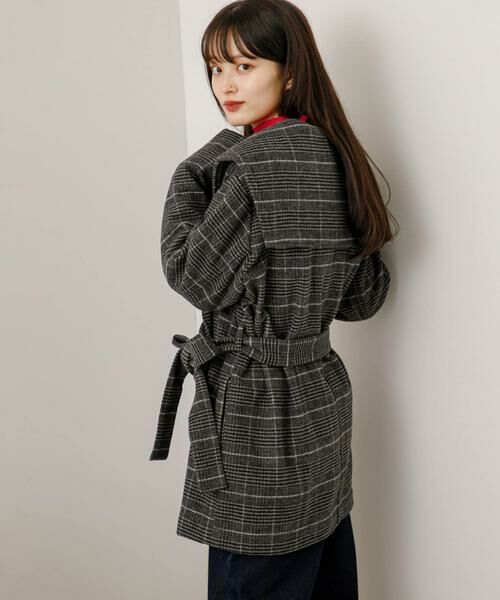 SENSE OF PLACE by URBAN RESEARCH / センスオブプレイス バイ アーバンリサーチ その他アウター | ビッグカラーミディコート | 詳細19