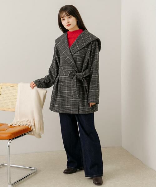 SENSE OF PLACE by URBAN RESEARCH / センスオブプレイス バイ アーバンリサーチ その他アウター | ビッグカラーミディコート | 詳細21