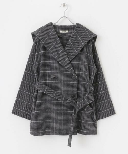 SENSE OF PLACE by URBAN RESEARCH / センスオブプレイス バイ アーバンリサーチ その他アウター | ビッグカラーミディコート | 詳細23