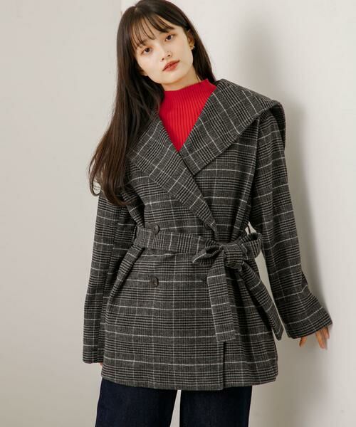 SENSE OF PLACE by URBAN RESEARCH / センスオブプレイス バイ アーバンリサーチ その他アウター | ビッグカラーミディコート | 詳細15