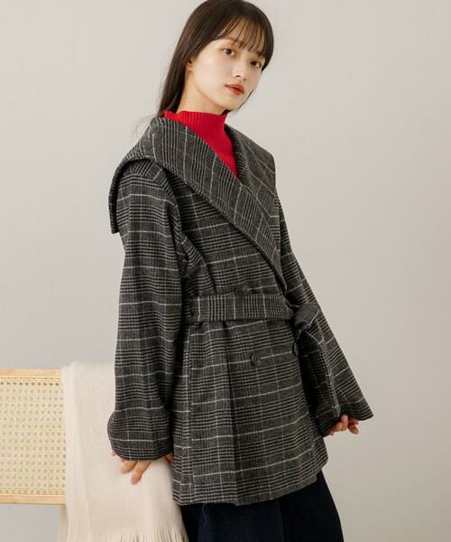 SENSE OF PLACE by URBAN RESEARCH / センスオブプレイス バイ アーバンリサーチ その他アウター | ビッグカラーミディコート | 詳細18