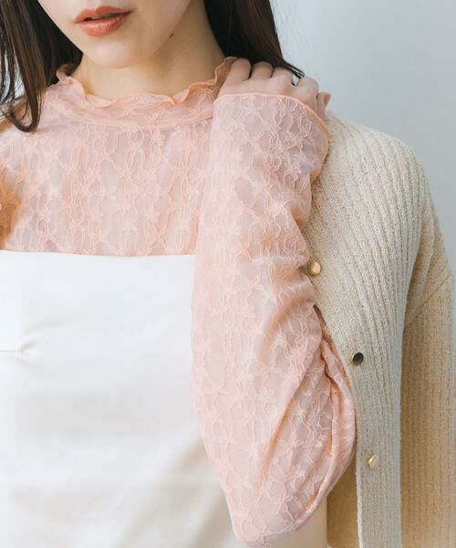 SENSE OF PLACE by URBAN RESEARCH / センスオブプレイス バイ アーバンリサーチ Tシャツ | レースカットトップ | 詳細1