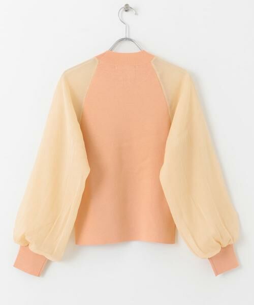 SENSE OF PLACE by URBAN RESEARCH / センスオブプレイス バイ アーバンリサーチ ニット・セーター | シアーボリュームスリーブセーター | 詳細13