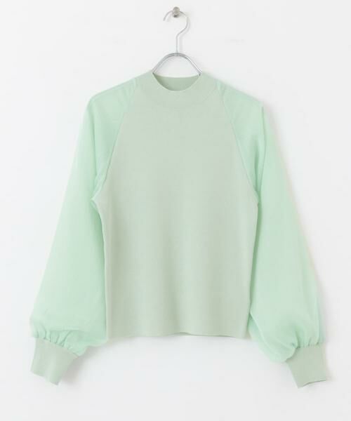 SENSE OF PLACE by URBAN RESEARCH / センスオブプレイス バイ アーバンリサーチ ニット・セーター | シアーボリュームスリーブセーター | 詳細28