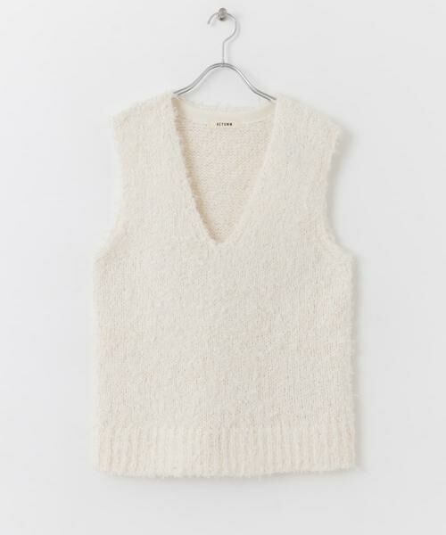 SENSE OF PLACE by URBAN RESEARCH / センスオブプレイス バイ アーバンリサーチ ベスト | チュールテープニットベスト | 詳細11
