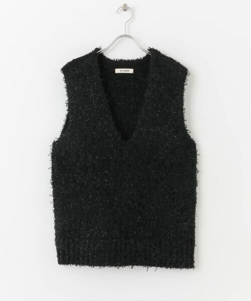 SENSE OF PLACE by URBAN RESEARCH / センスオブプレイス バイ アーバンリサーチ ベスト | チュールテープニットベスト | 詳細24