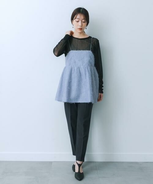 SENSE OF PLACE by URBAN RESEARCH / センスオブプレイス バイ アーバンリサーチ キャミソール・チューブトップ | ジャガードフリンジキャミソールトップ | 詳細12