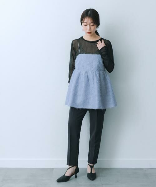 SENSE OF PLACE by URBAN RESEARCH / センスオブプレイス バイ アーバンリサーチ キャミソール・チューブトップ | ジャガードフリンジキャミソールトップ | 詳細13