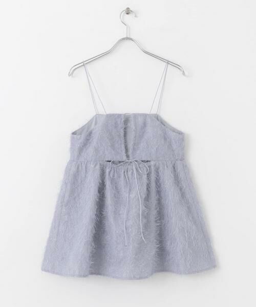 SENSE OF PLACE by URBAN RESEARCH / センスオブプレイス バイ アーバンリサーチ キャミソール・チューブトップ | ジャガードフリンジキャミソールトップ | 詳細15