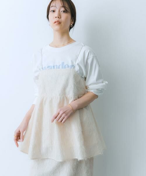 SENSE OF PLACE by URBAN RESEARCH / センスオブプレイス バイ アーバンリサーチ キャミソール・チューブトップ | ジャガードフリンジキャミソールトップ | 詳細26