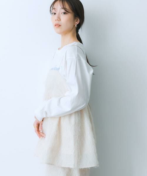 SENSE OF PLACE by URBAN RESEARCH / センスオブプレイス バイ アーバンリサーチ キャミソール・チューブトップ | ジャガードフリンジキャミソールトップ | 詳細27