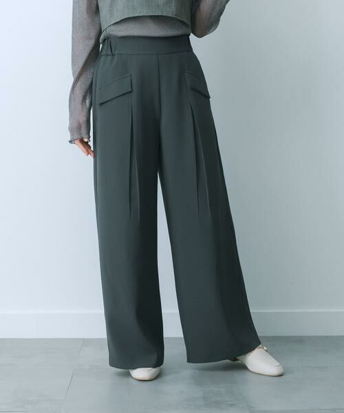 SENSE OF PLACE by URBAN RESEARCH / センスオブプレイス バイ アーバンリサーチ その他パンツ | フラップポケットワイドパンツ | 詳細30