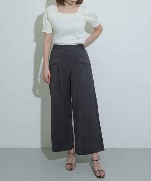 SENSE OF PLACE by URBAN RESEARCH / センスオブプレイス バイ アーバンリサーチ その他パンツ | フラップポケットワイドパンツ | 詳細21