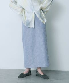 SENSE OF PLACE by URBAN RESEARCH / センスオブプレイス バイ アーバンリサーチ スカート | ジャガードフリンジスカート