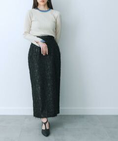SENSE OF PLACE by URBAN RESEARCH / センスオブプレイス バイ アーバンリサーチ スカート | ジャガードフリンジスカート
