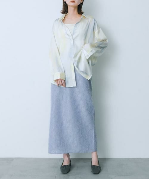 SENSE OF PLACE by URBAN RESEARCH / センスオブプレイス バイ アーバンリサーチ スカート | ジャガードフリンジスカート | 詳細2