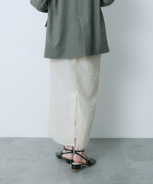 SENSE OF PLACE by URBAN RESEARCH / センスオブプレイス バイ アーバンリサーチ スカート | ジャガードフリンジスカート | 詳細12