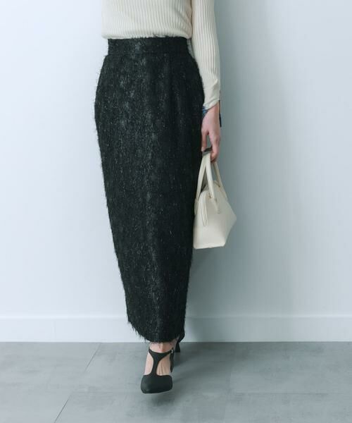 SENSE OF PLACE by URBAN RESEARCH / センスオブプレイス バイ アーバンリサーチ スカート | ジャガードフリンジスカート | 詳細20