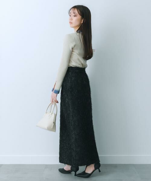 SENSE OF PLACE by URBAN RESEARCH / センスオブプレイス バイ アーバンリサーチ スカート | ジャガードフリンジスカート | 詳細29
