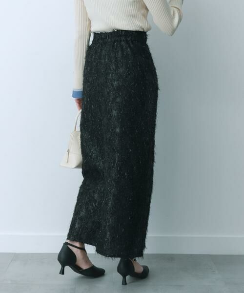 SENSE OF PLACE by URBAN RESEARCH / センスオブプレイス バイ アーバンリサーチ スカート | ジャガードフリンジスカート | 詳細24