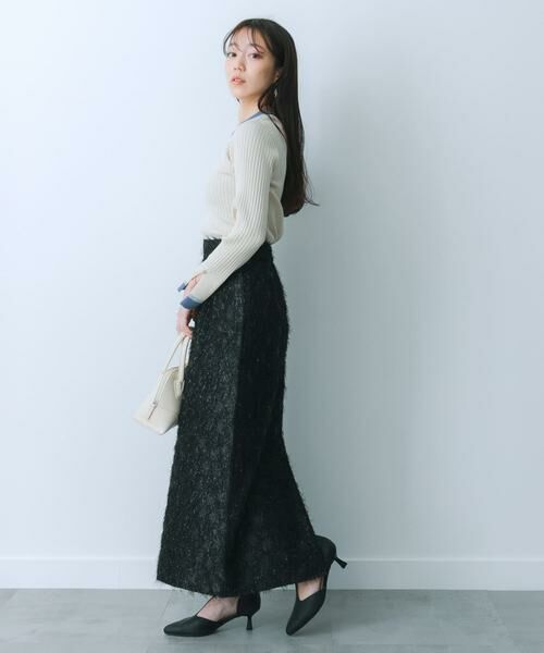 SENSE OF PLACE by URBAN RESEARCH / センスオブプレイス バイ アーバンリサーチ スカート | ジャガードフリンジスカート | 詳細27