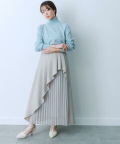 SENSE OF PLACE by URBAN RESEARCH / センスオブプレイス バイ アーバンリサーチ スカート | シアープリーツレイヤードスカート