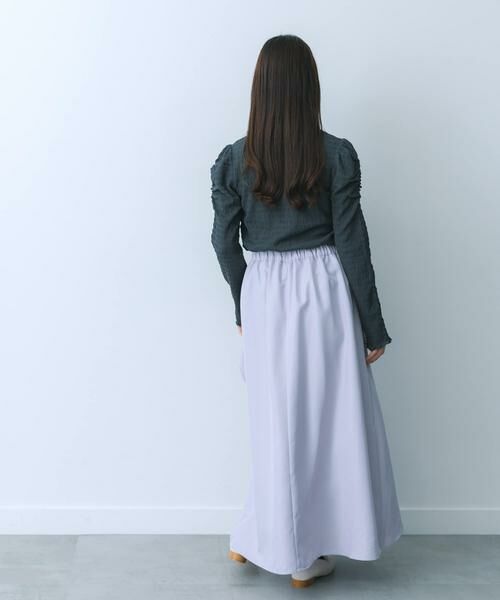SENSE OF PLACE by URBAN RESEARCH / センスオブプレイス バイ アーバンリサーチ スカート | シアープリーツレイヤードスカート | 詳細12