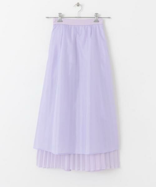 SENSE OF PLACE by URBAN RESEARCH / センスオブプレイス バイ アーバンリサーチ スカート | シアープリーツレイヤードスカート | 詳細17