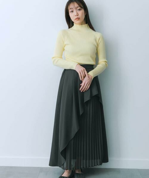 SENSE OF PLACE by URBAN RESEARCH / センスオブプレイス バイ アーバンリサーチ スカート | シアープリーツレイヤードスカート | 詳細29