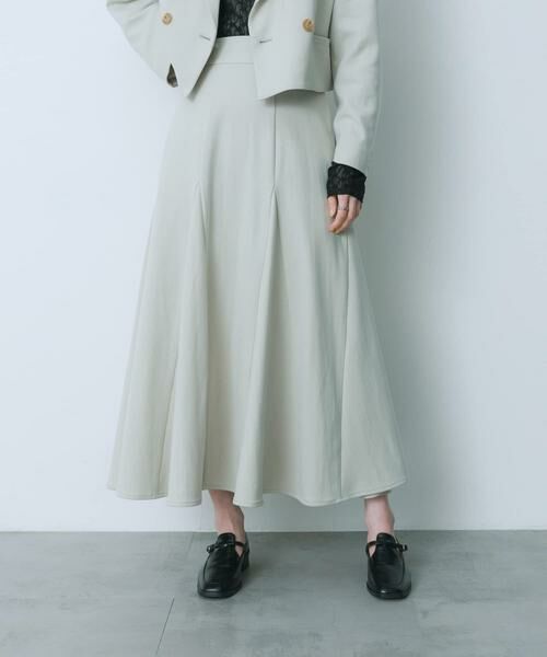 SENSE OF PLACE by URBAN RESEARCH / センスオブプレイス バイ アーバンリサーチ スカート | ハイウエストセミフレアスカート | 詳細4