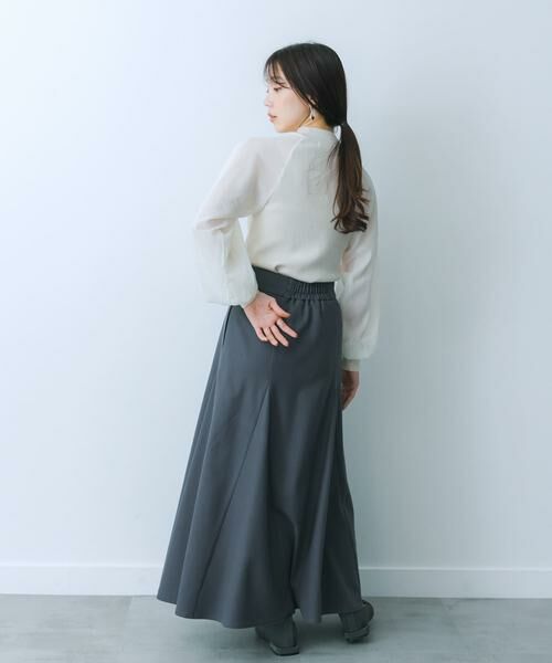 SENSE OF PLACE by URBAN RESEARCH / センスオブプレイス バイ アーバンリサーチ スカート | ハイウエストセミフレアスカート | 詳細21