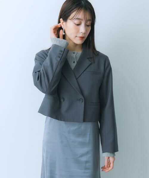 SENSE OF PLACE by URBAN RESEARCH / センスオブプレイス バイ アーバンリサーチ その他アウター | ショートテーラードジャケット | 詳細14