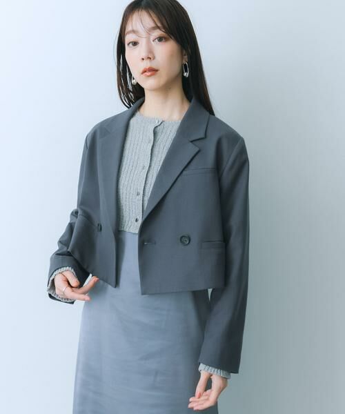 SENSE OF PLACE by URBAN RESEARCH / センスオブプレイス バイ アーバンリサーチ その他アウター | ショートテーラードジャケット | 詳細15