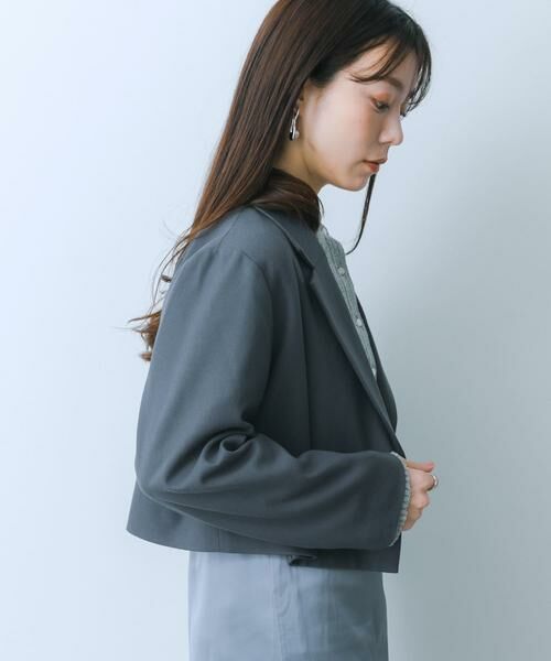 SENSE OF PLACE by URBAN RESEARCH / センスオブプレイス バイ アーバンリサーチ その他アウター | ショートテーラードジャケット | 詳細18