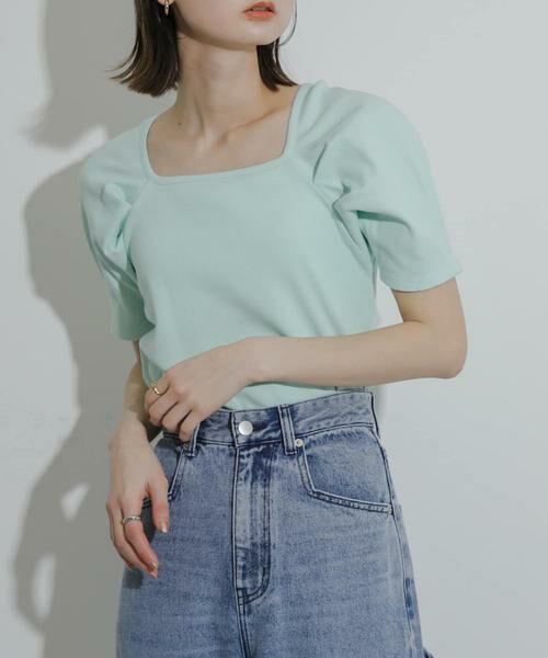 SENSE OF PLACE by URBAN RESEARCH / センスオブプレイス バイ アーバンリサーチ Tシャツ | タックボリュームスリーブカットソー | 詳細1