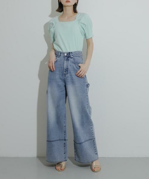 SENSE OF PLACE by URBAN RESEARCH / センスオブプレイス バイ アーバンリサーチ Tシャツ | タックボリュームスリーブカットソー | 詳細2