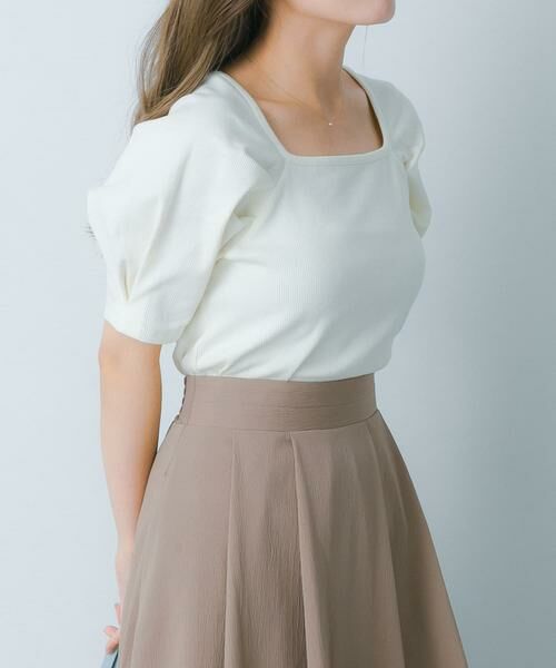 SENSE OF PLACE by URBAN RESEARCH / センスオブプレイス バイ アーバンリサーチ Tシャツ | タックボリュームスリーブカットソー | 詳細16