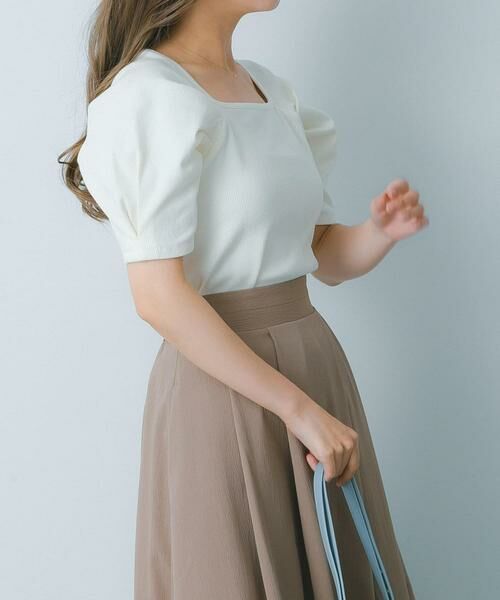 SENSE OF PLACE by URBAN RESEARCH / センスオブプレイス バイ アーバンリサーチ Tシャツ | タックボリュームスリーブカットソー | 詳細17