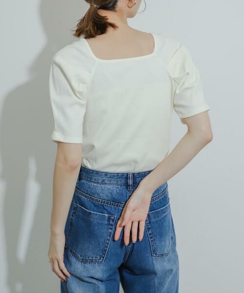 SENSE OF PLACE by URBAN RESEARCH / センスオブプレイス バイ アーバンリサーチ Tシャツ | タックボリュームスリーブカットソー | 詳細9