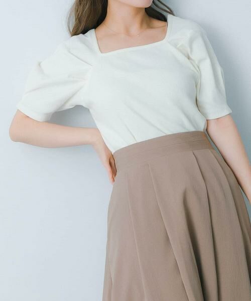 SENSE OF PLACE by URBAN RESEARCH / センスオブプレイス バイ アーバンリサーチ Tシャツ | タックボリュームスリーブカットソー | 詳細15