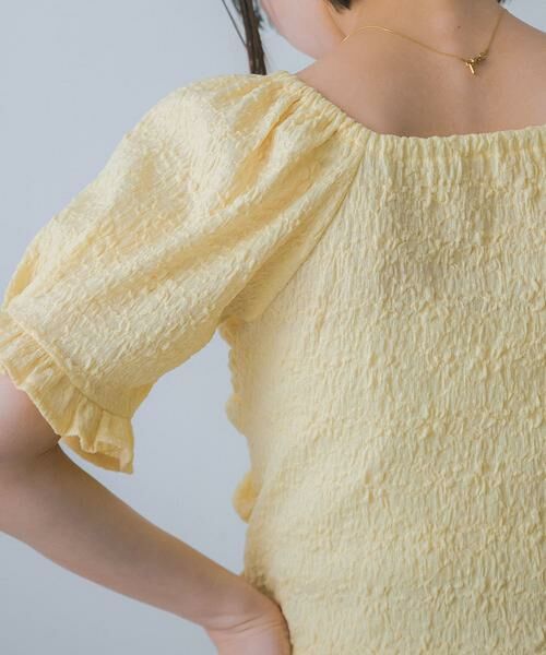 SENSE OF PLACE by URBAN RESEARCH / センスオブプレイス バイ アーバンリサーチ Tシャツ | シャーリングスクエアトップ | 詳細10