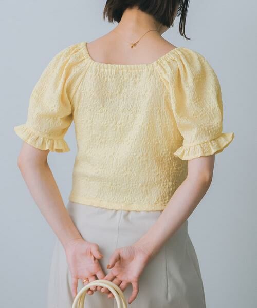 SENSE OF PLACE by URBAN RESEARCH / センスオブプレイス バイ アーバンリサーチ Tシャツ | シャーリングスクエアトップ | 詳細2